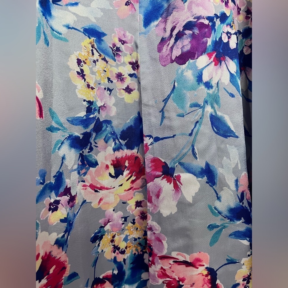 Alex Evenings Short Printed Midi Cocktail A Line Dress Size 8 NWOT - Picture 5 of 5